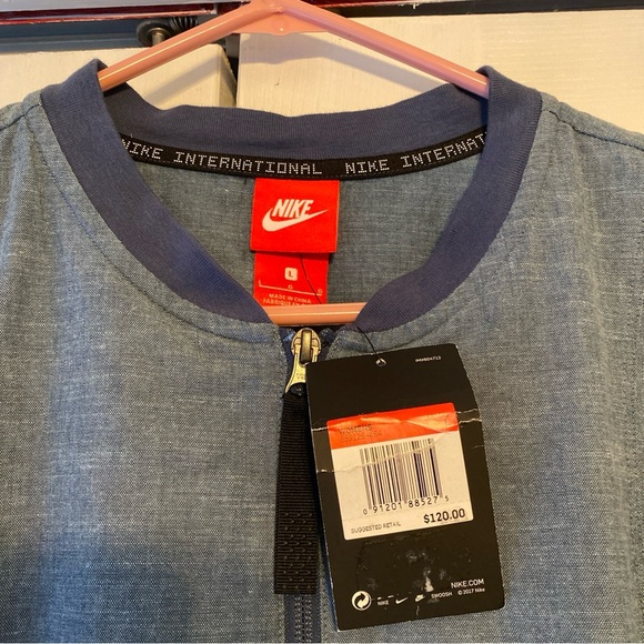 NIKE International Squadron Jumpsuit Utility Blue - Picture 8 of 8